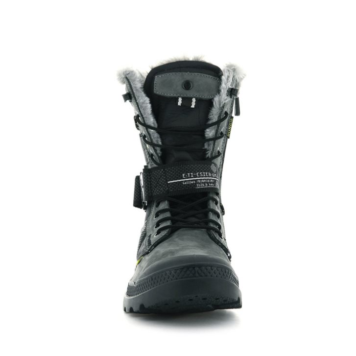 Bottes Palladium Pampa Europa Tactical Femme Noir | FR HFK026E